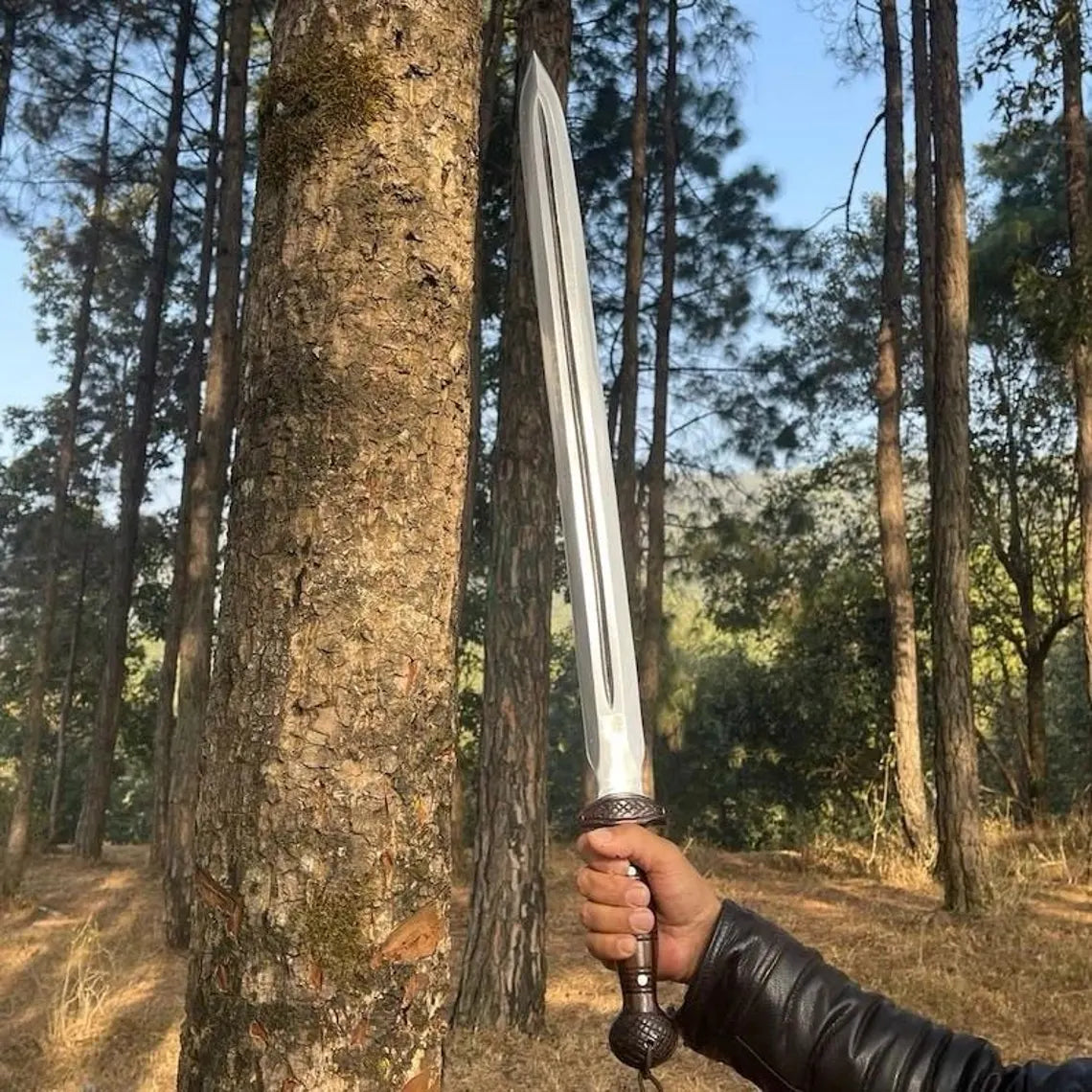 Custom Viking Sword in 5160 Spring Steel