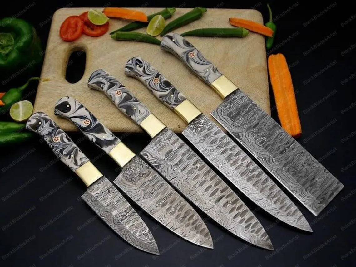 Damascus Chef's Sets