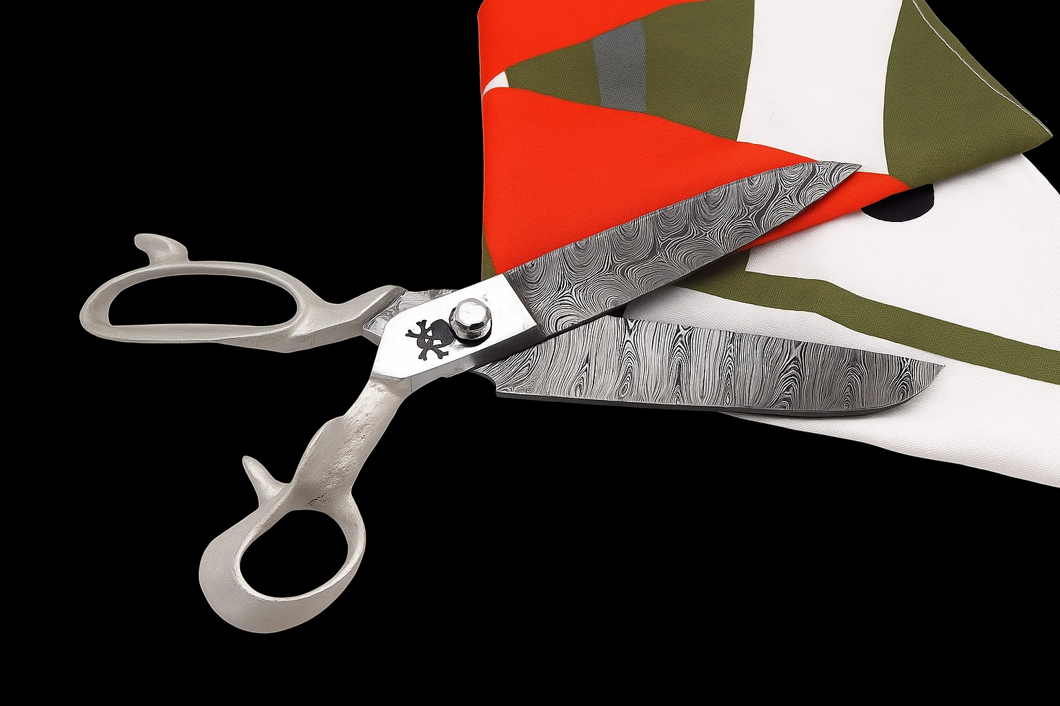 Handmade Damascus Tailoring Scissors