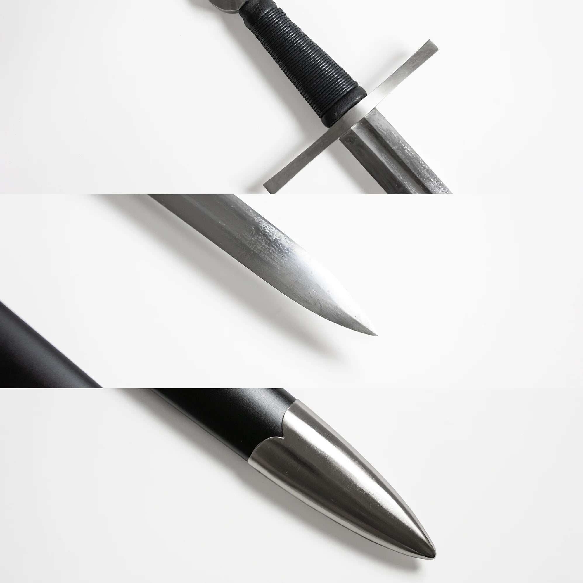 Crusader’s Longsword (Battle Ready)
Authentic medieval longsword forged from high-carbon steel. Battle-ready with full-tang construction, leather grip, and steel crossguard. Perfect for reenact