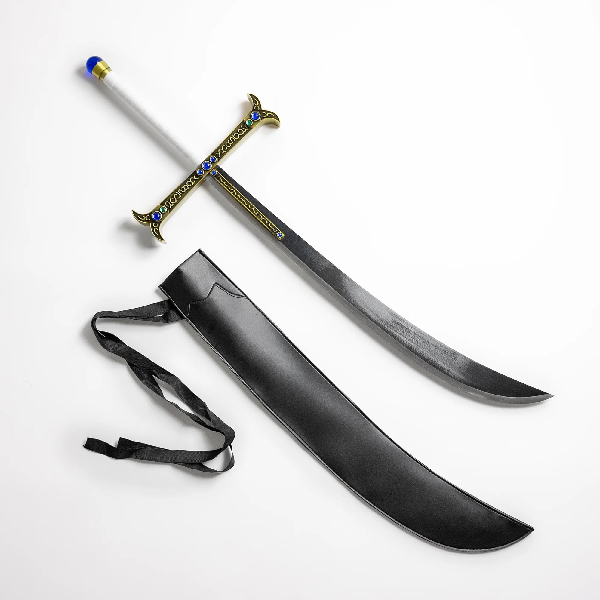 ⚔️ Dracule Mihawk’s Yoru | One Piece Legendary Black Sword Replica