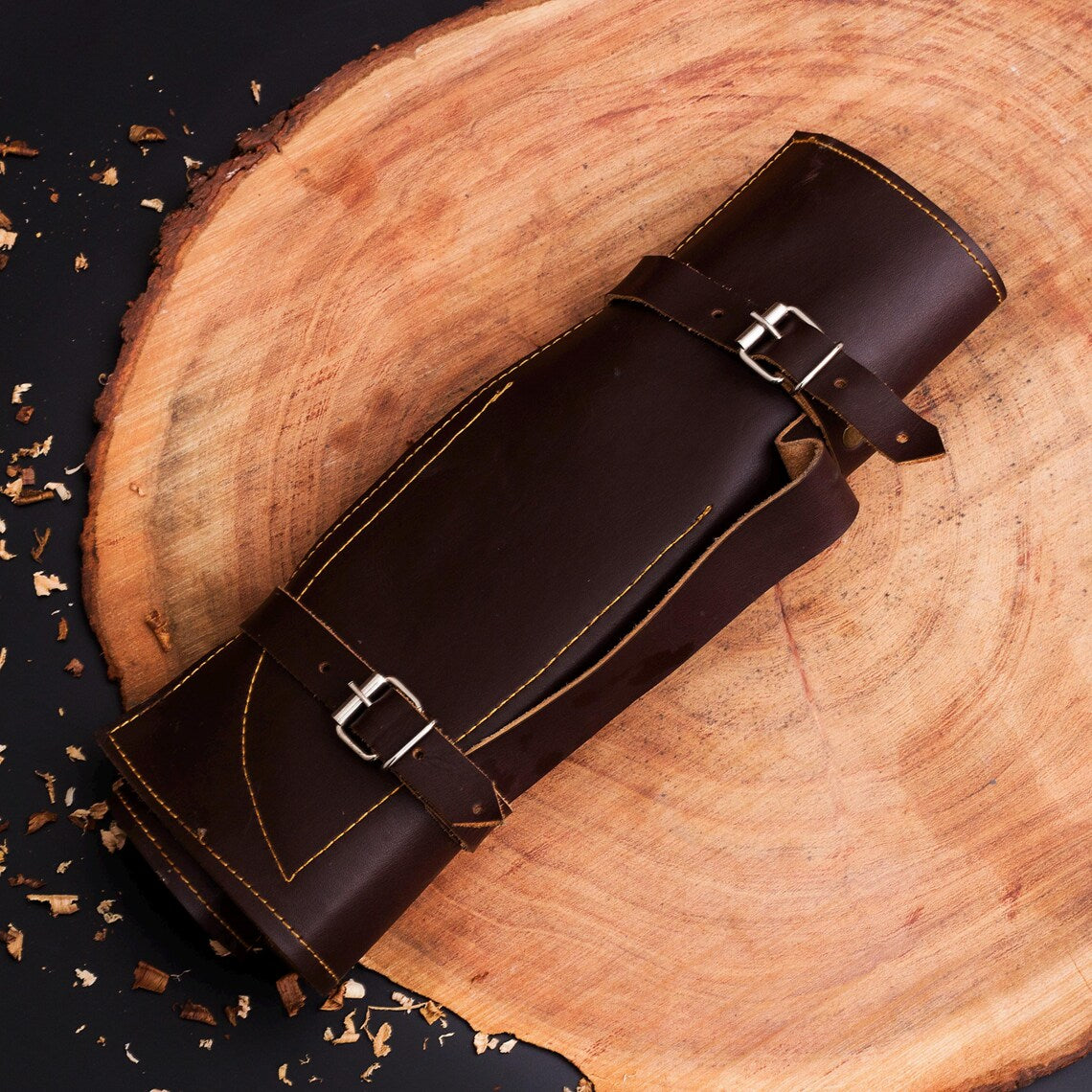 Personalised Damascus Steel Chef Set