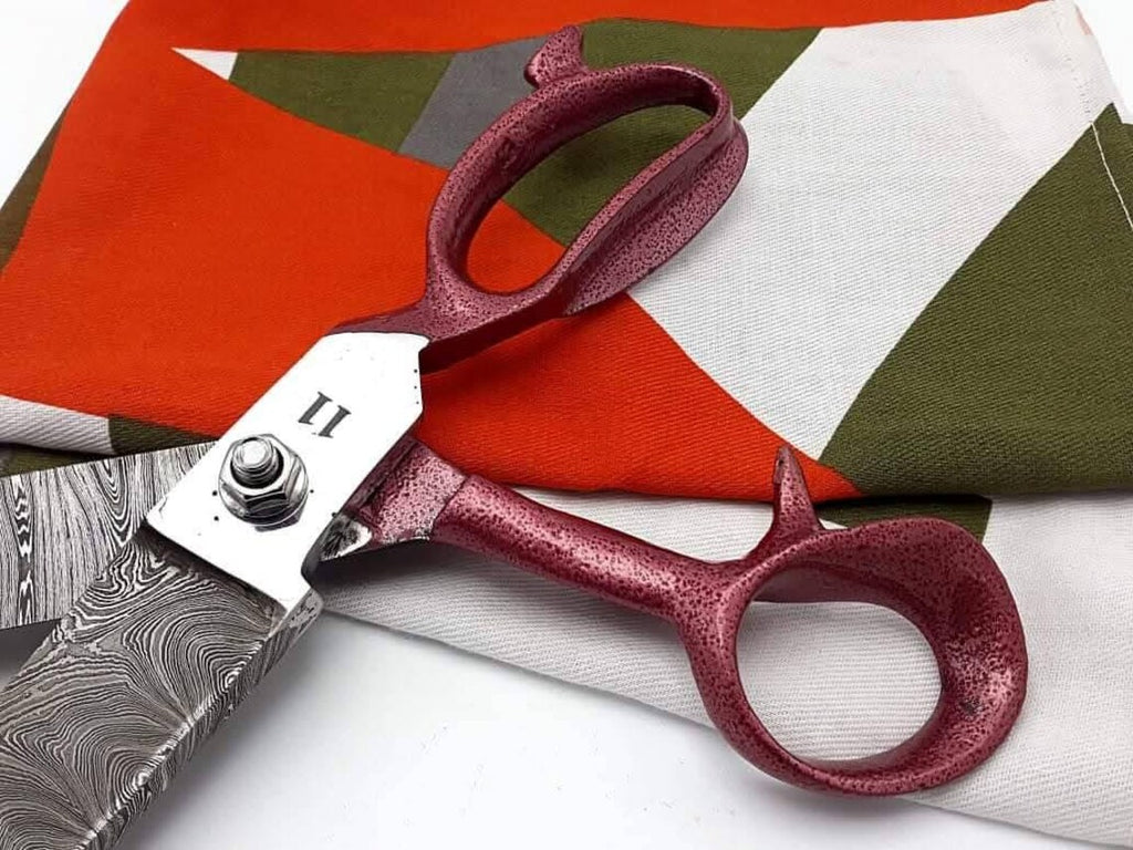 Handmade Damascus Tailoring Scissors
