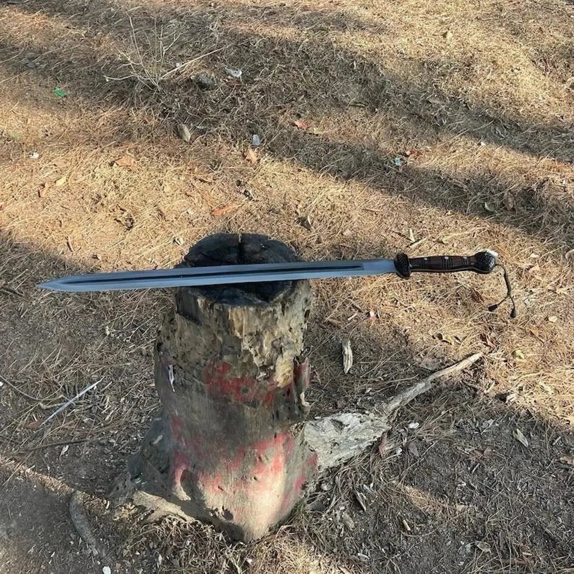 Custom Viking Sword in 5160 Spring Steel