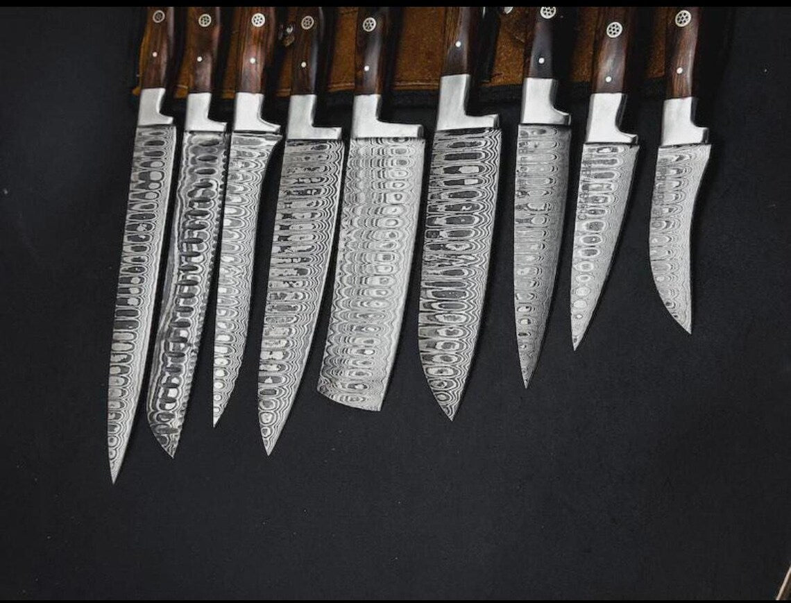 Hand-Forged Kitchen 9 pieces Set