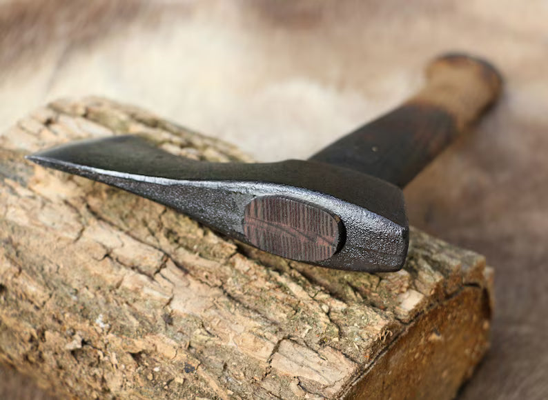 BUSHCRAFT AXE - VLAD Fully Functional and Forged drom one piece