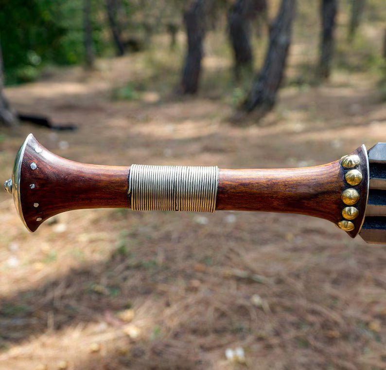 Handmade Konda Ikakalaka Sword Functional & Sharpened 5160 Carbon Steel Blade