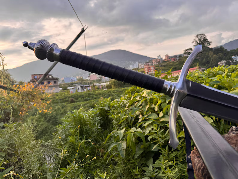 Handmade The King Carbon Steel Sword