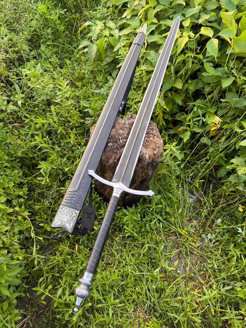 Handmade The King Carbon Steel Sword