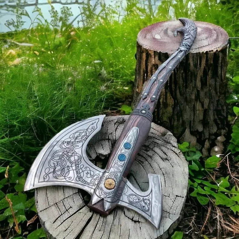 Hand Forged Replica Axe