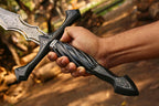 Queen of Swords – Hand Forged Damascus Steel Viking Sword