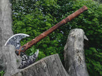 Custom Hand Forged Double Headed Large Berserker Axe