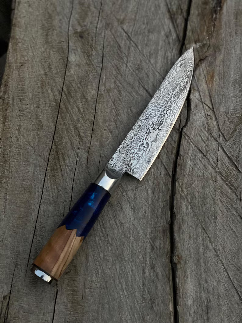 Handmade Stainless Steel Damascus Japanese Chef's Knife