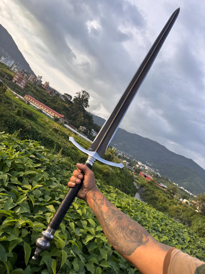 Handmade The King Carbon Steel Sword