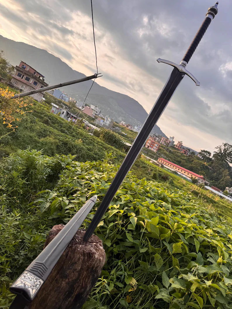 Handmade The King Carbon Steel Sword