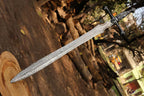 Queen of Swords – Hand Forged Damascus Steel Viking Sword