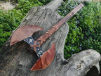 Custom Hand Forged Double Headed Large Berserker Axe