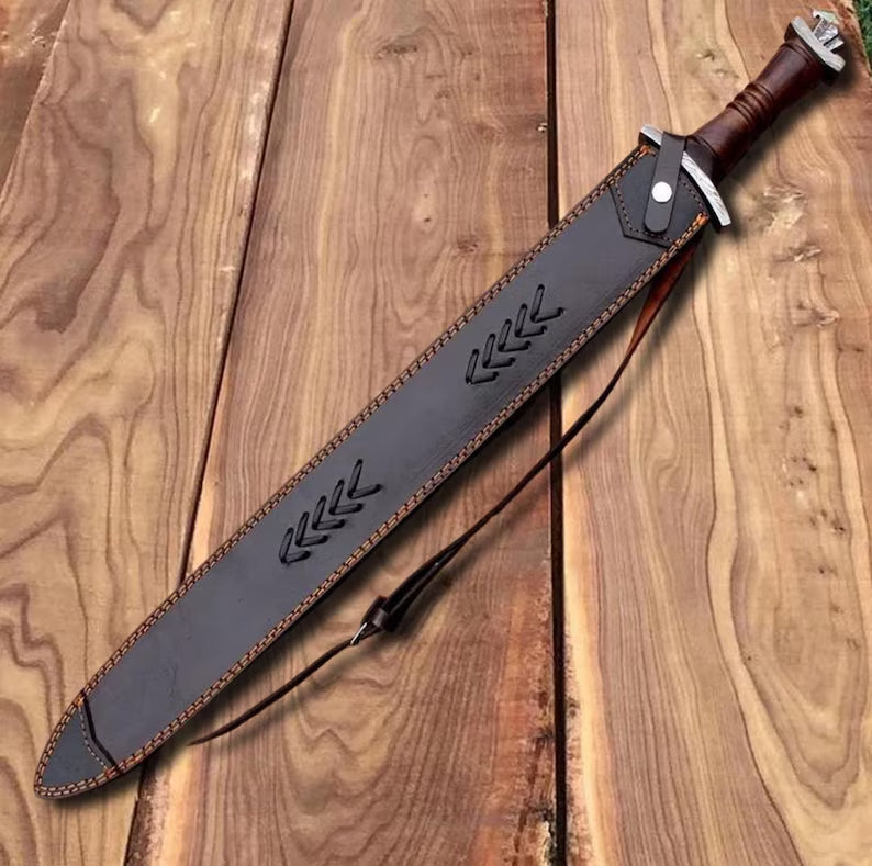 Gladius Sword with Damascus Blade